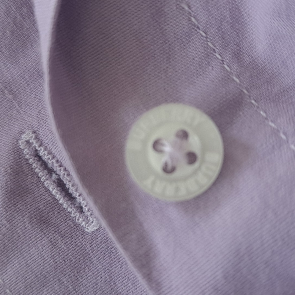 Burberry Button-Down Shirt with Signature Trim Size S 🔥🔥 - Picture 13 of 14